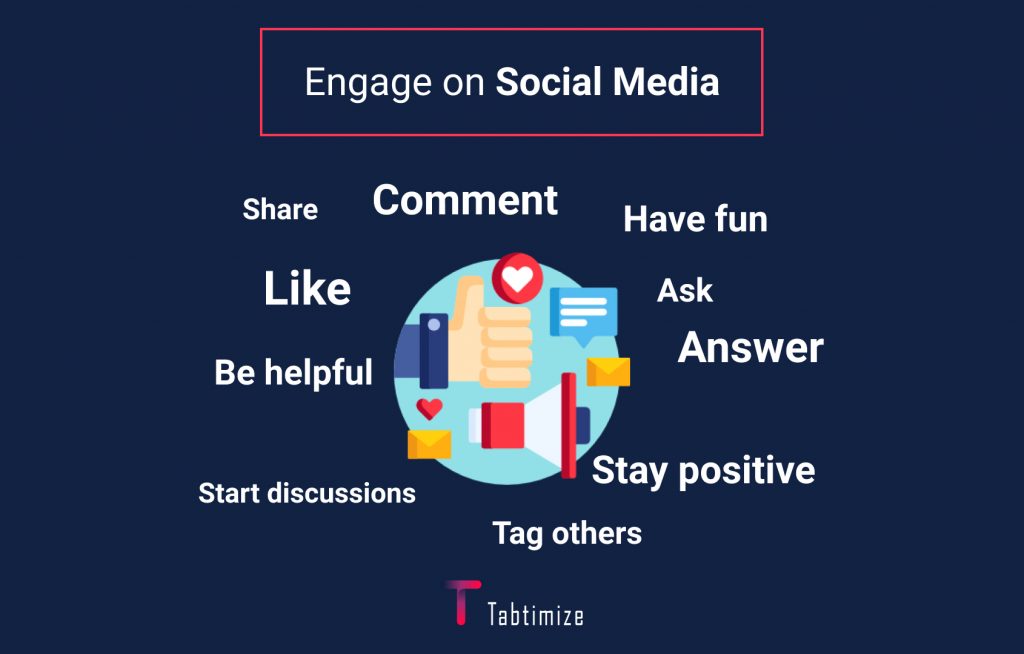 Engage on Social MEdia