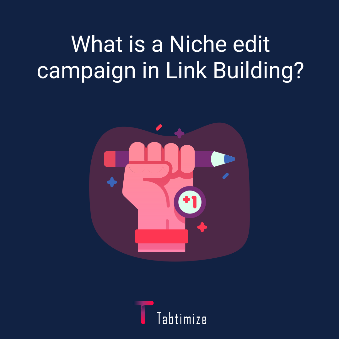 What is a Niche edit campaign in Link Building?